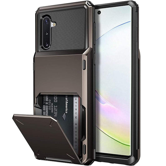 Shockproof Wallet Case For Samsung Galaxy Phones